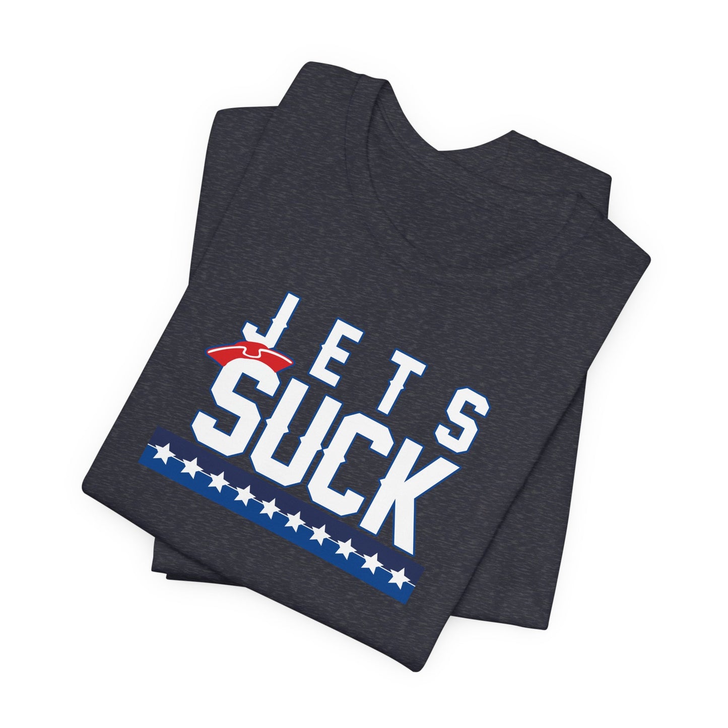 I hate jets (for New England fans) - Unisex Jersey Short Sleeve Tee