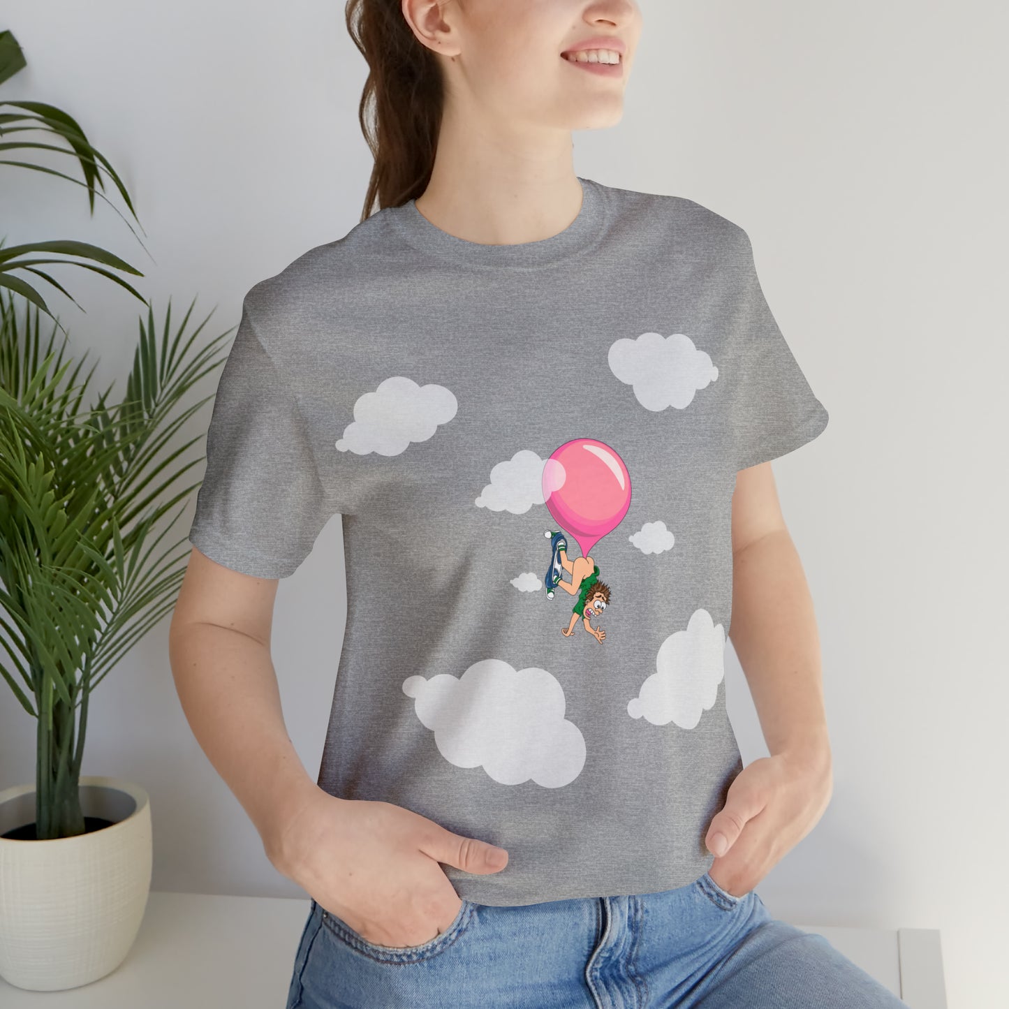 Don't Swallow Your Bubble Gum - Unisex Jersey Short Sleeve Tee