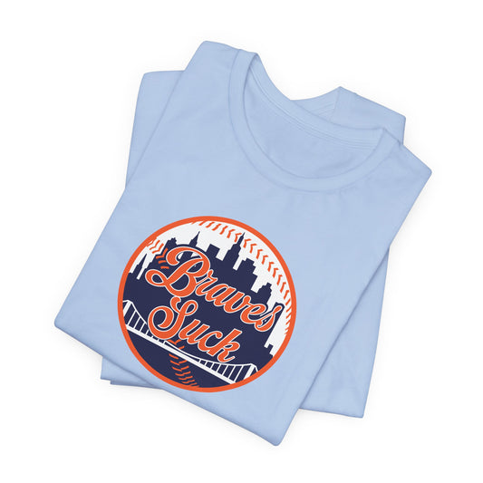 Atlanta Sucks (for NY fans) - Unisex Jersey Short Sleeve Tee