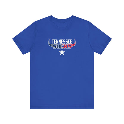 That Nashville Team Sux (for Houston fans) - Unisex Jersey Short Sleeve Tee