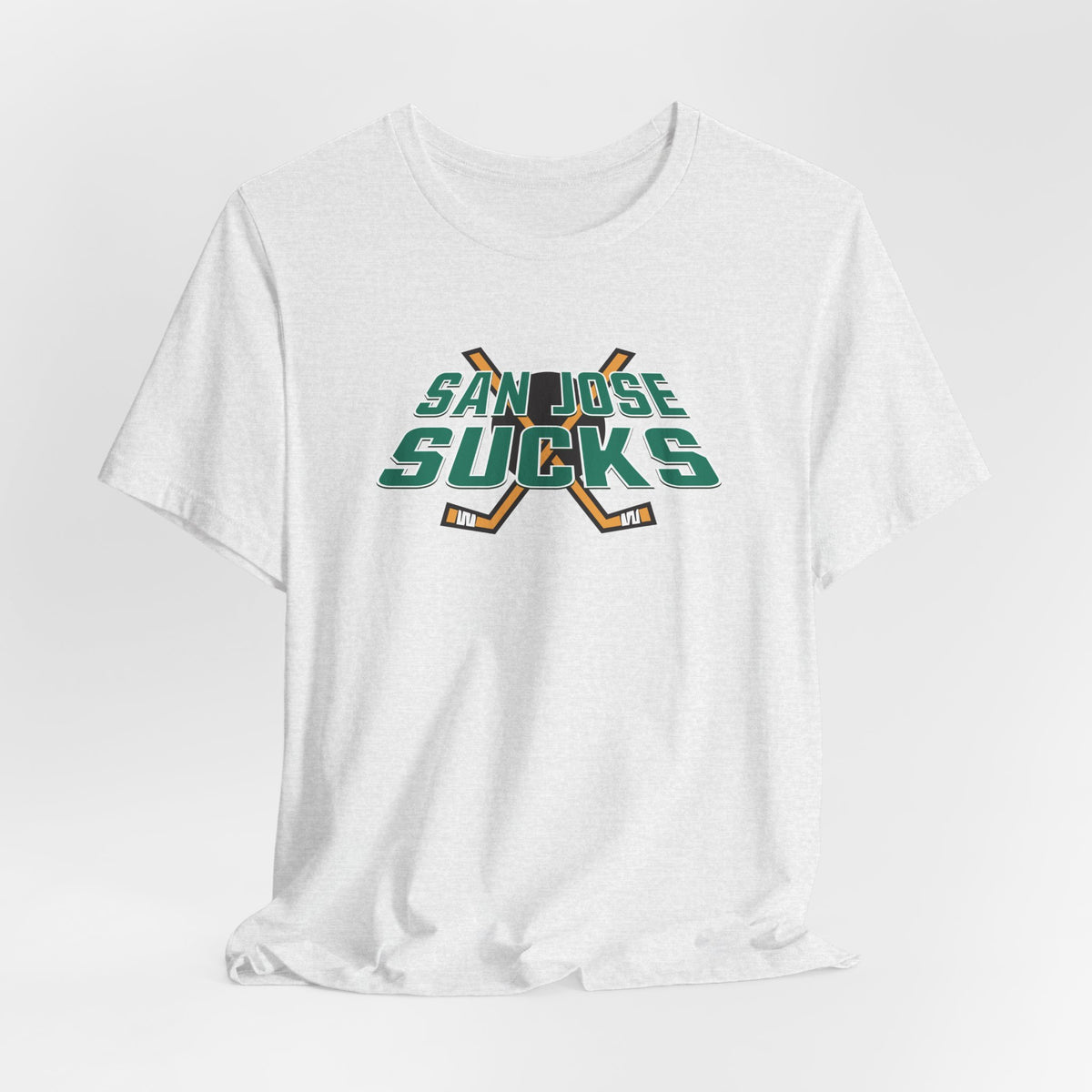 San Jose Sucks (Anaheim fans) - Unisex Jersey Short Sleeve Tee