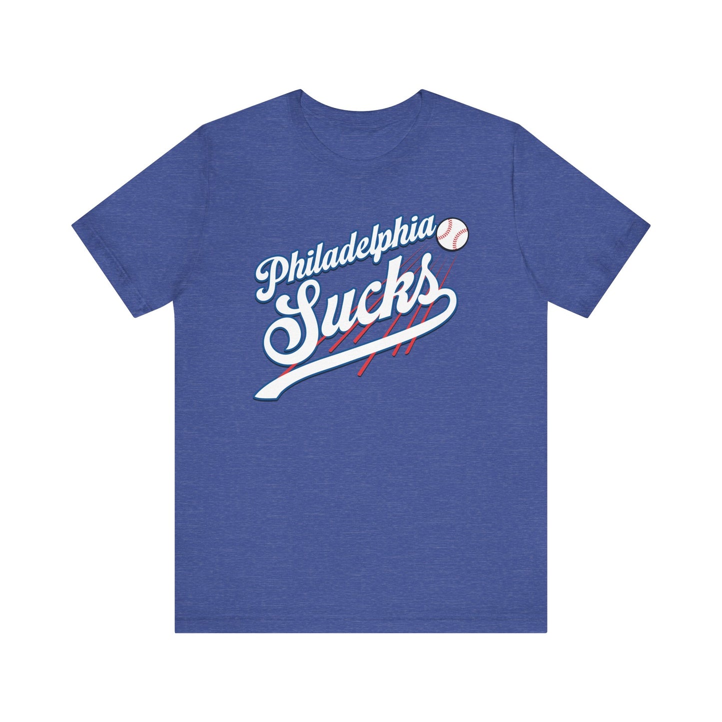 Philadelphia Sucks (for L.A. fans) - Unisex Jersey Short Sleeve Tee