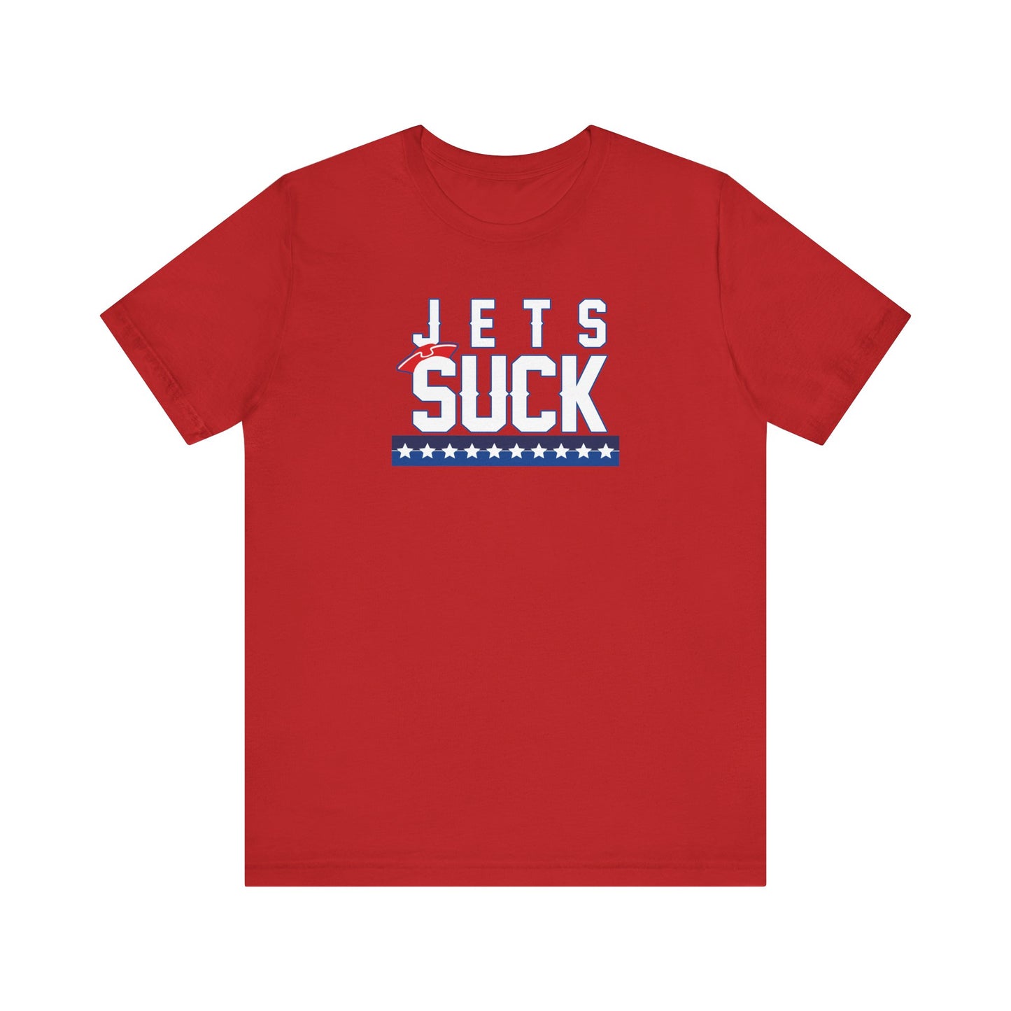 I hate jets (for New England fans) - Unisex Jersey Short Sleeve Tee