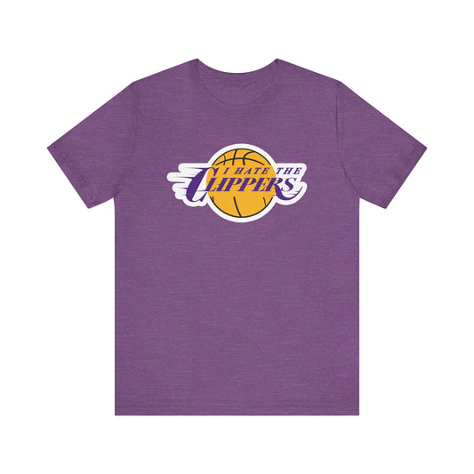 I Hate The Clipps (for Lake Show fans) - Unisex Jersey Short Sleeve Tee
