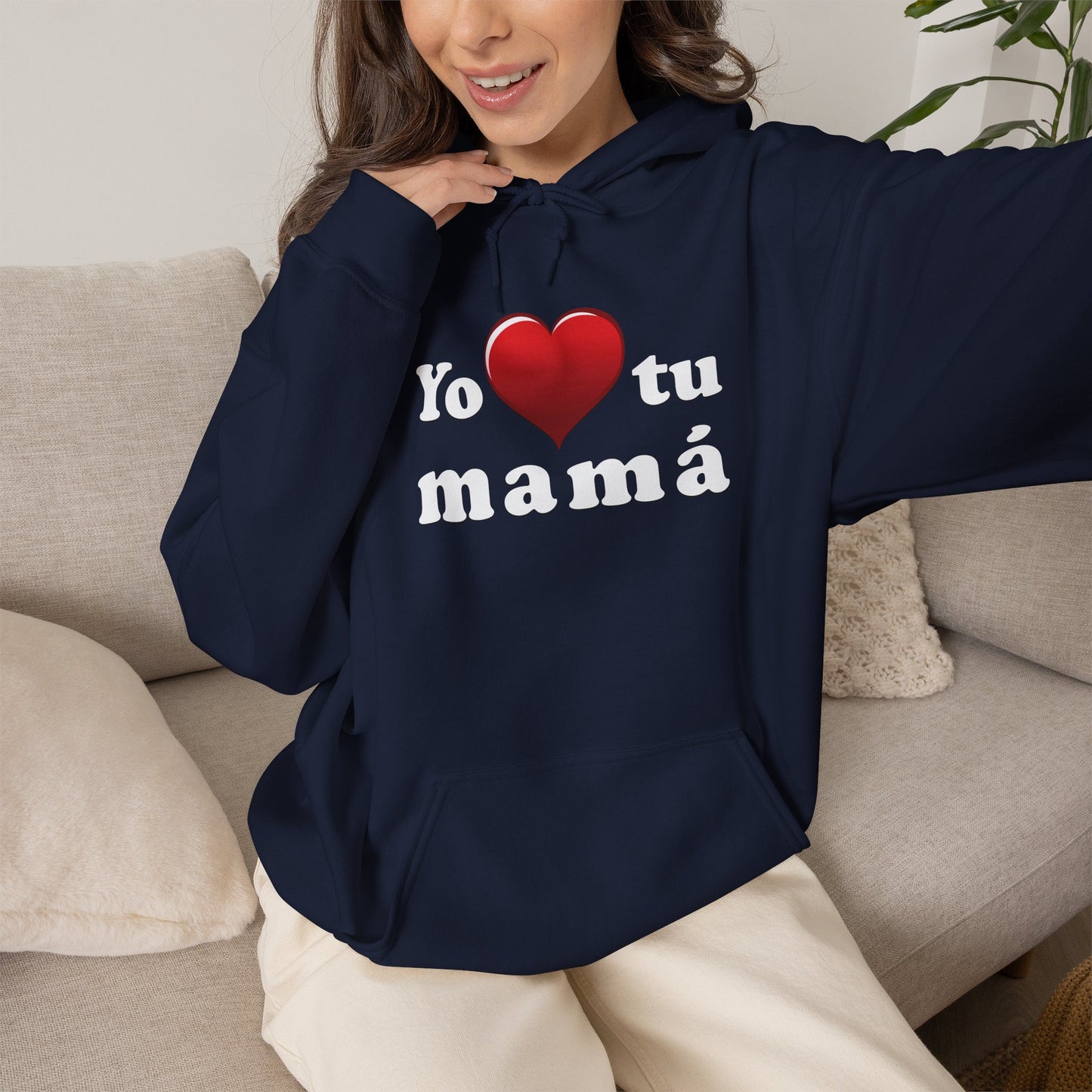 Yo ♥ tu mamá - Unisex Heavy Blend™ Hooded Sweatshirt