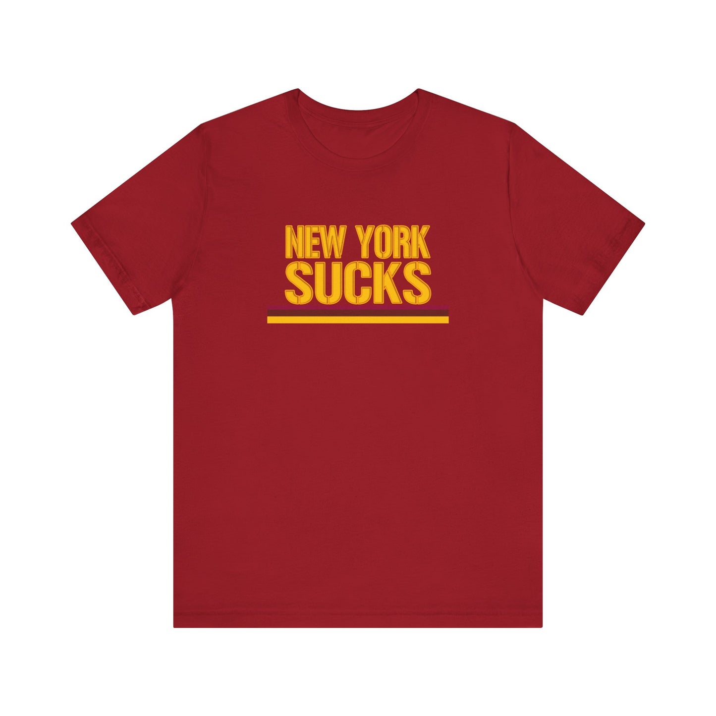 The New York Jieyents Suck! (for DC fans) - Unisex Jersey Short Sleeve Tee