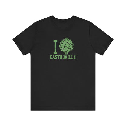 I Heartichoke Castroville (front & back version) - Unisex Jersey Short Sleeve Tee