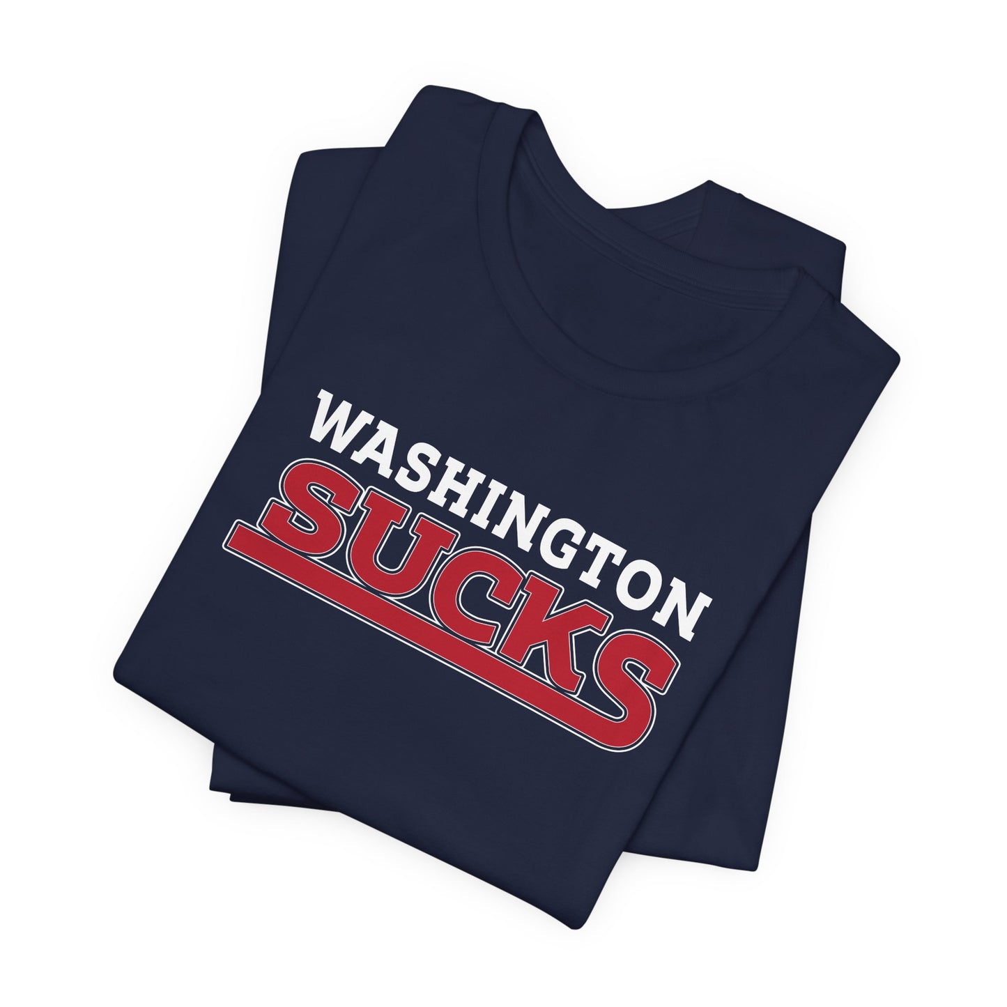 DC Sucks (for New York fans) - Unisex Jersey Short Sleeve Tee