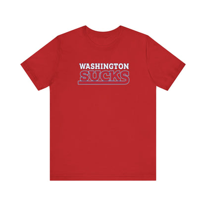 DC Sucks (for New York fans) - Unisex Jersey Short Sleeve Tee