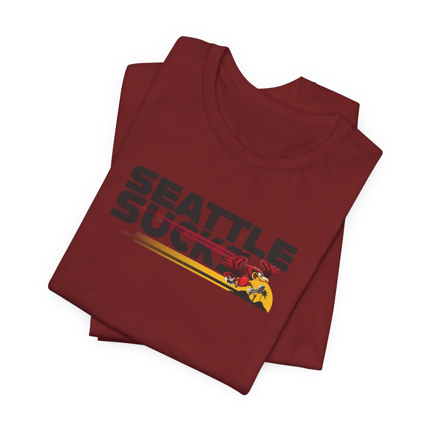 Seattle Sucks (for Arizona fans) - Unisex Jersey Short Sleeve Tee