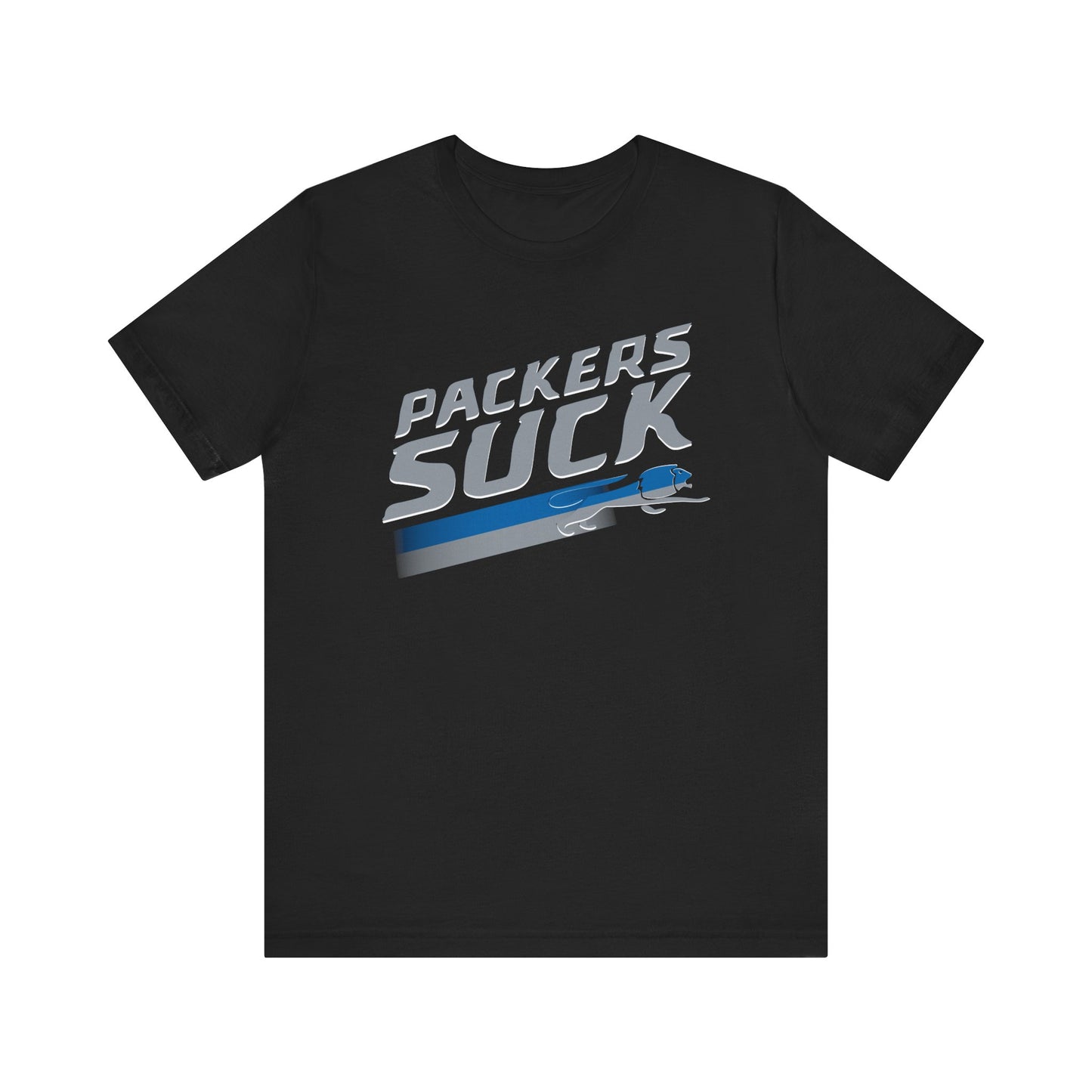 Packers Suck (for Detroit fans) - Unisex Jersey Short Sleeve Tee