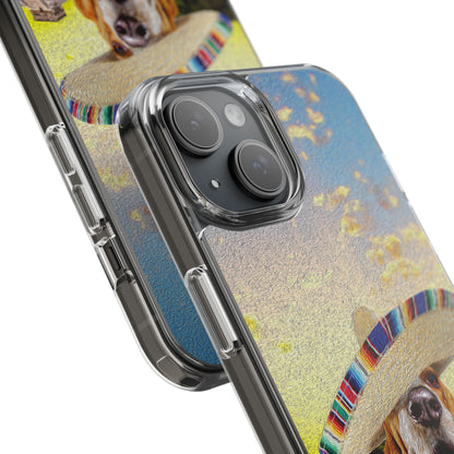 Basset Hound Eating Mexican Cuisine In Mexico - Clear Case