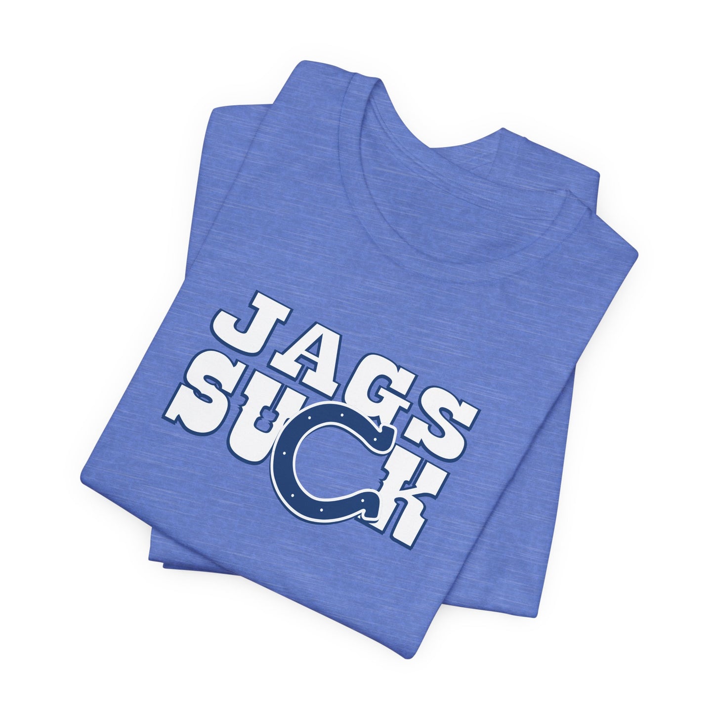Jacksonville Sux (for Indianapolis fans) - Unisex Jersey Short Sleeve Tee