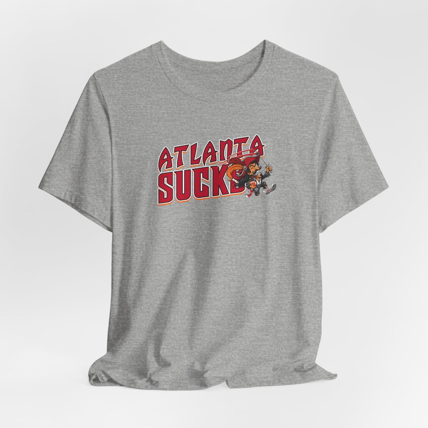 Atlanta Sucks (for Tampa Bay fans) - Unisex Jersey Short Sleeve Tee