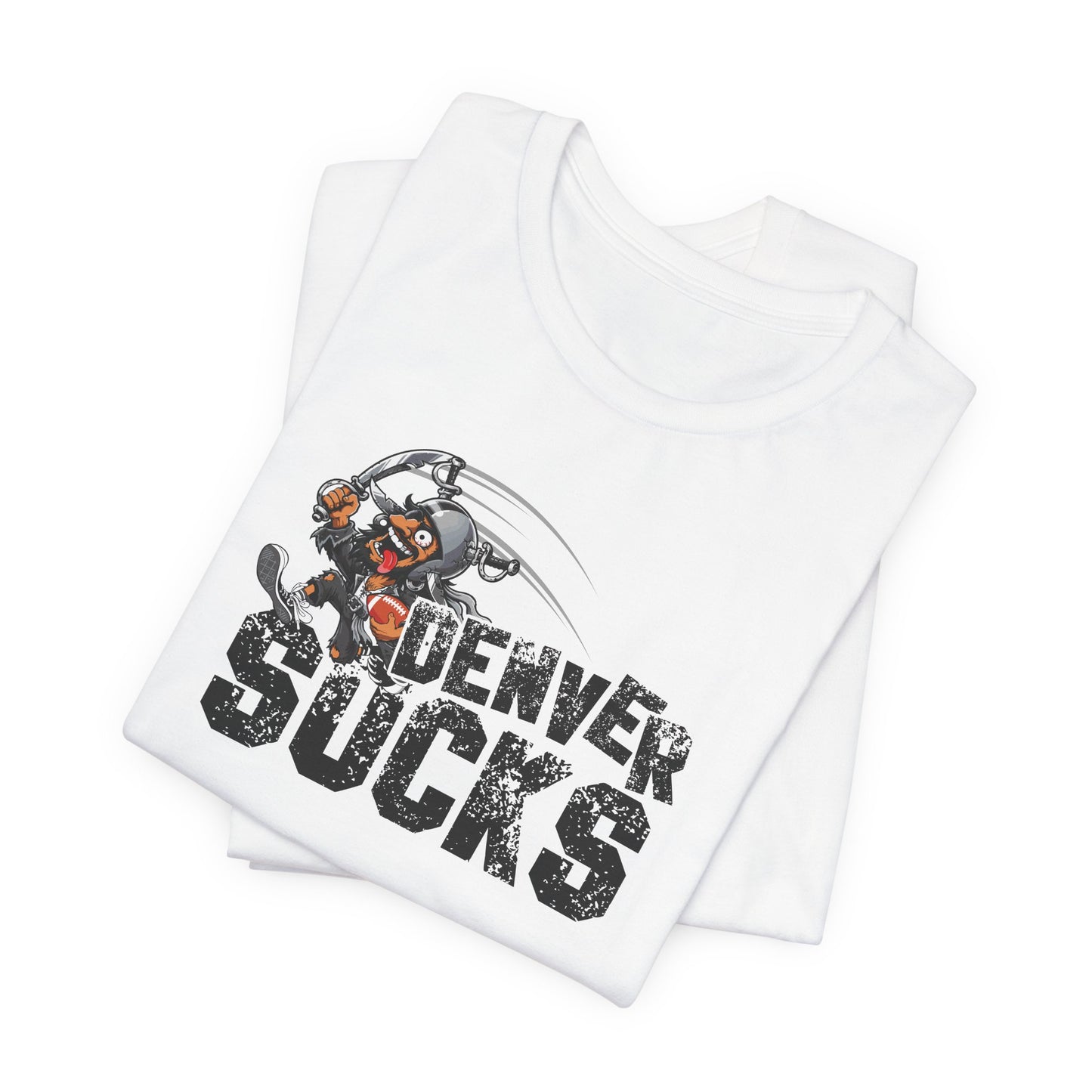 Denver Sux (for Las Vegas fans) - Unisex Jersey Short Sleeve Tee