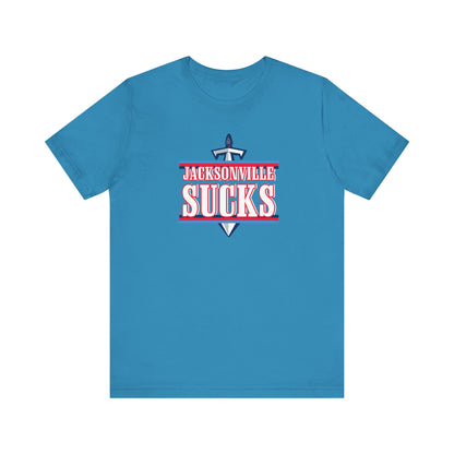 Jaxon Ville Sux (for Tennessee fans) - Unisex Jersey Short Sleeve Tee