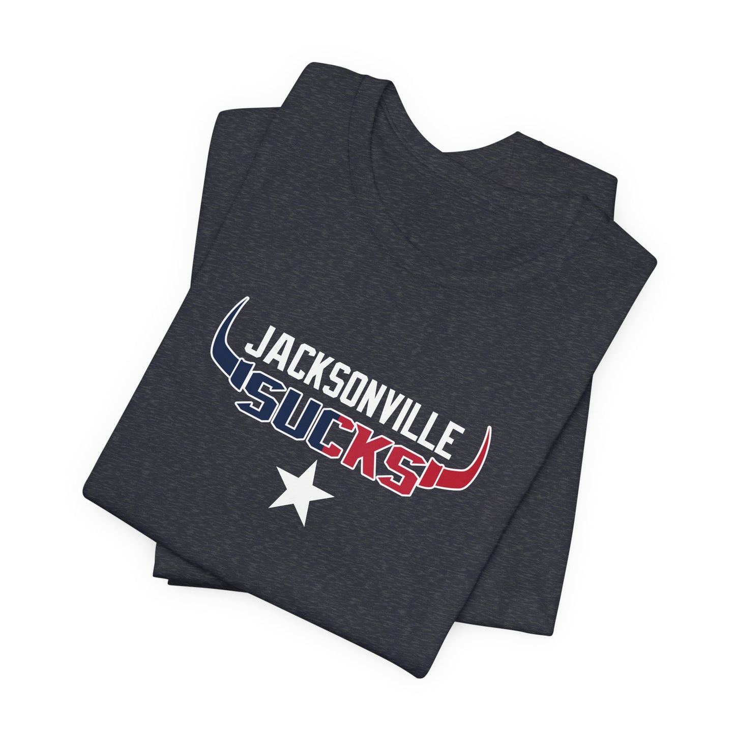 Jax Sux (for Houston fans) - Unisex Jersey Short Sleeve Tee