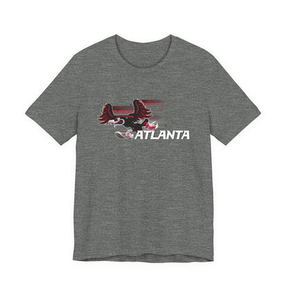 Gas Pump Hawk (for Atlanta fans) - Unisex Jersey Short Sleeve Tee