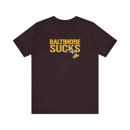 Blackbirds of Maryland (for Pittsburgh fans) - Unisex Jersey Short Sleeve Tee