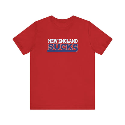 New England Sucks (for New York fans) - Unisex Jersey Short Sleeve Tee