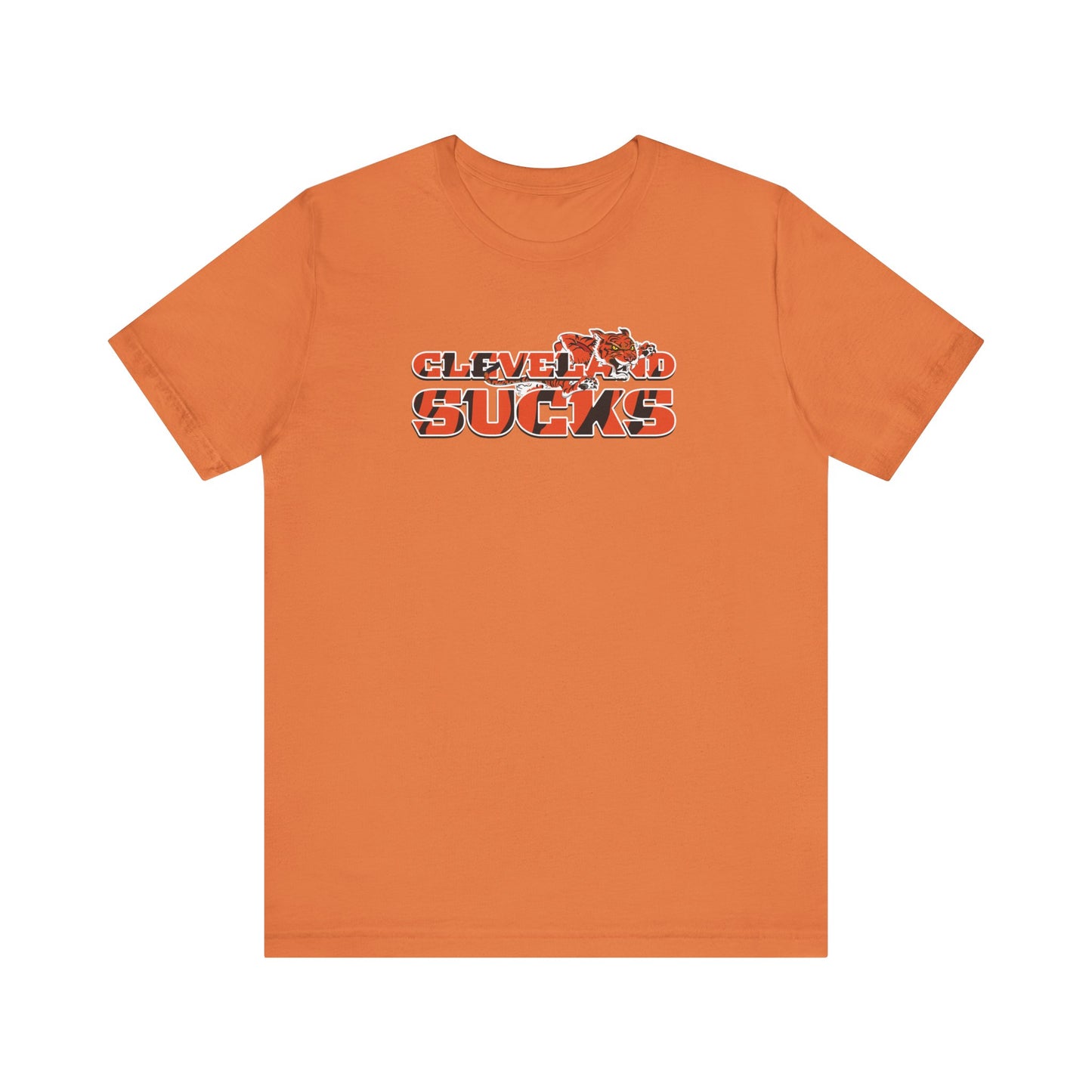 Cleveland Sucks, Doesn't Even Know Colors (for Cincinnati fans) - Unisex Jersey Short Sleeve Tee