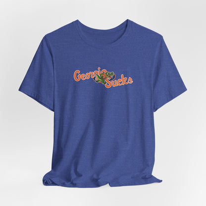 Georgia Sucks (for Florida fans) - Unisex Jersey Short Sleeve Tee