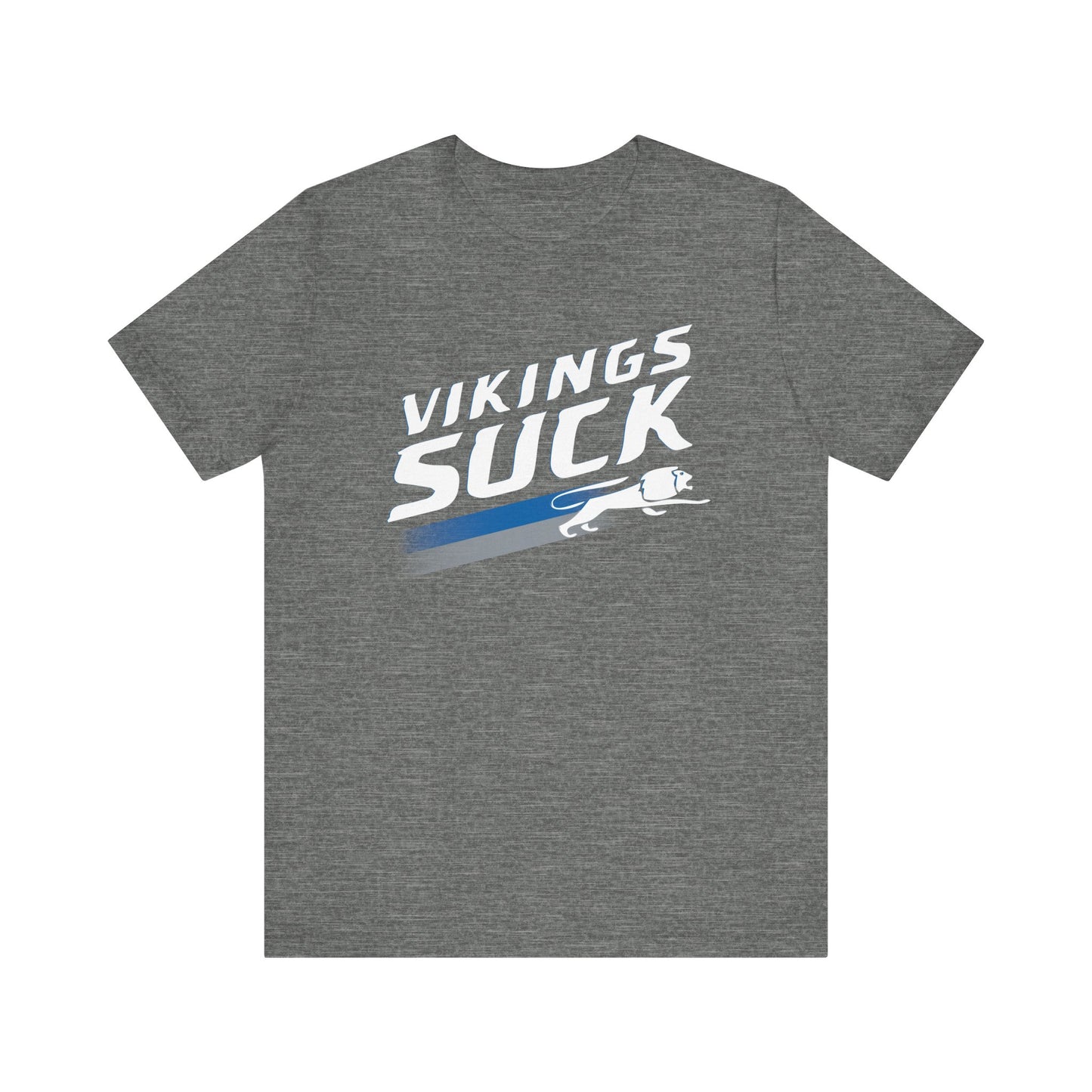 Vikings Suck (for Detroit fans) - Unisex Jersey Short Sleeve Tee