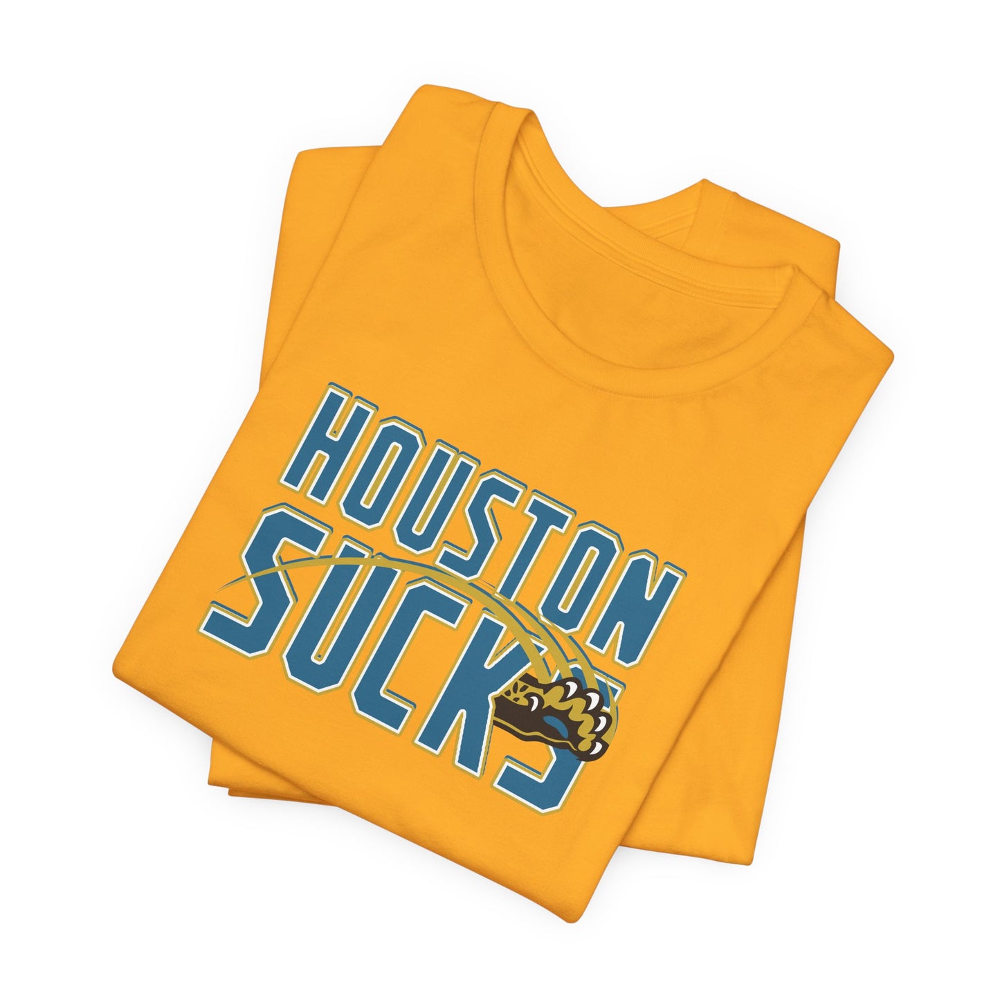 Houston Sucks (for Jacksonville fans) - Unisex Jersey Short Sleeve Tee