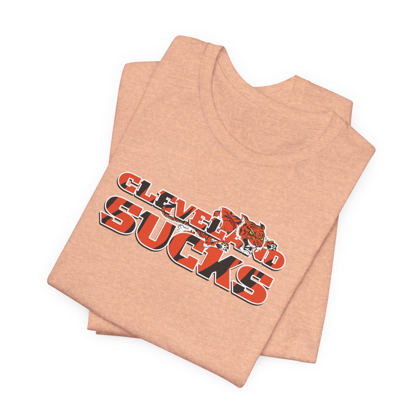 Cleveland Sucks, Doesn't Even Know Colors (for Cincinnati fans) - Unisex Jersey Short Sleeve Tee