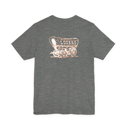 Okies Suck (for Longhorn fans) - Unisex Jersey Short Sleeve Tee
