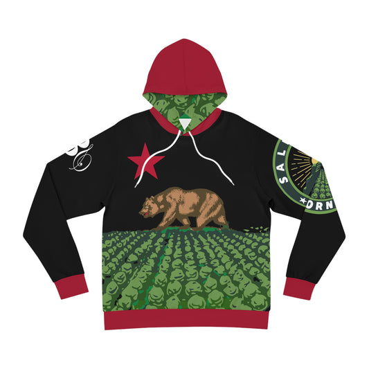 California, Salinas (in black) - AOP Hoodie