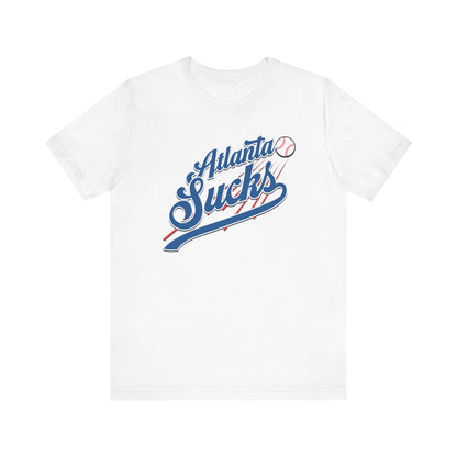 Atlanta Sucks (for L.A. fans) - Unisex Jersey Short Sleeve Tee