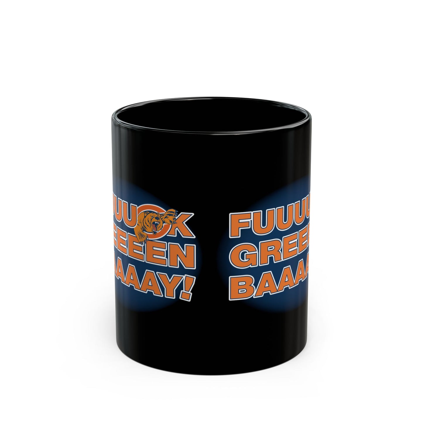 Phunk Green Bay (for Chicago fans) - Black Mug (11oz, 15oz)