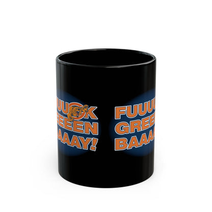 Phunk Green Bay (for Chicago fans) - Black Mug (11oz, 15oz)