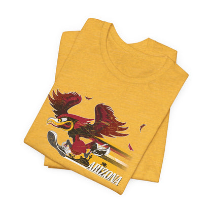 Gas Pump Cardinal (for Arizona fans) - Unisex Jersey Short Sleeve Tee