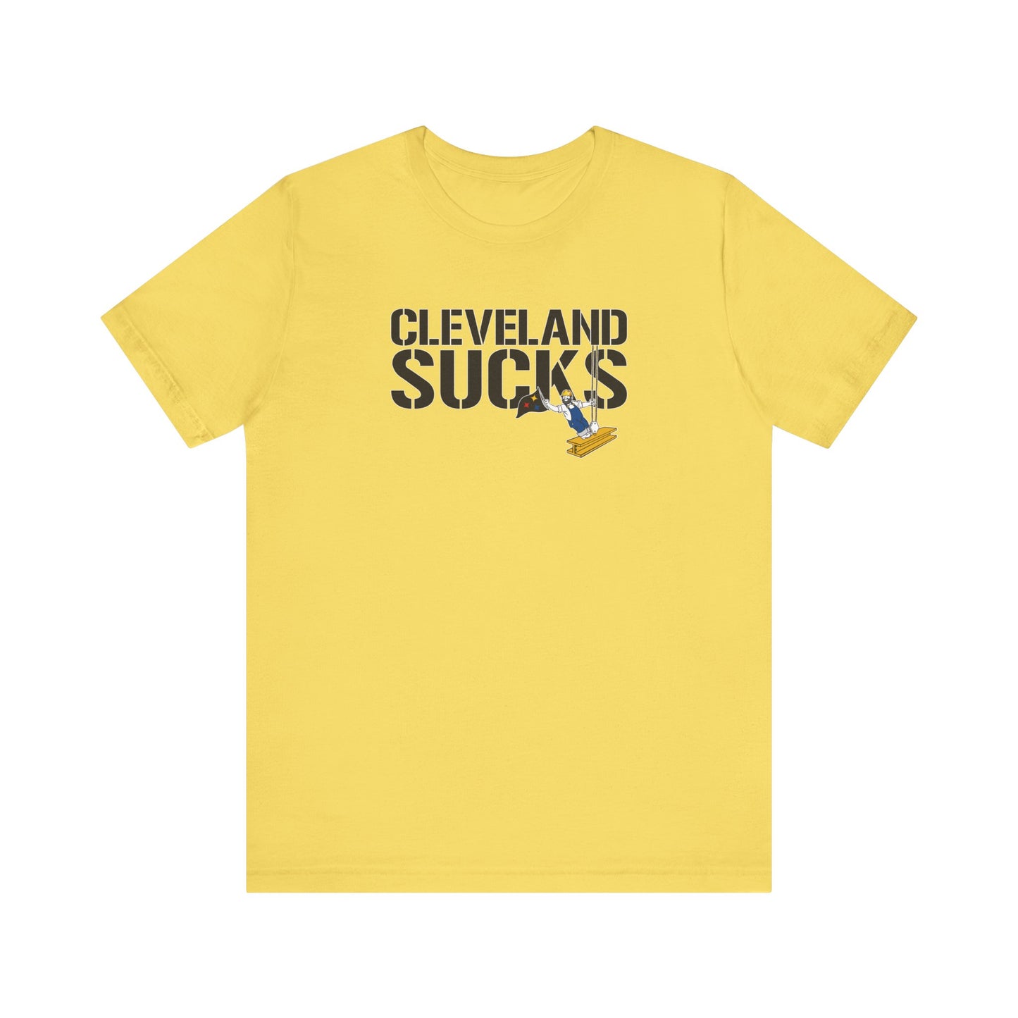 That Team in Cleave Land (for Pittsburgh fans) - Unisex Jersey Short Sleeve Tee