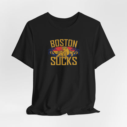 Boston Sucks (for Florida fans) - Unisex Jersey Short Sleeve Tee
