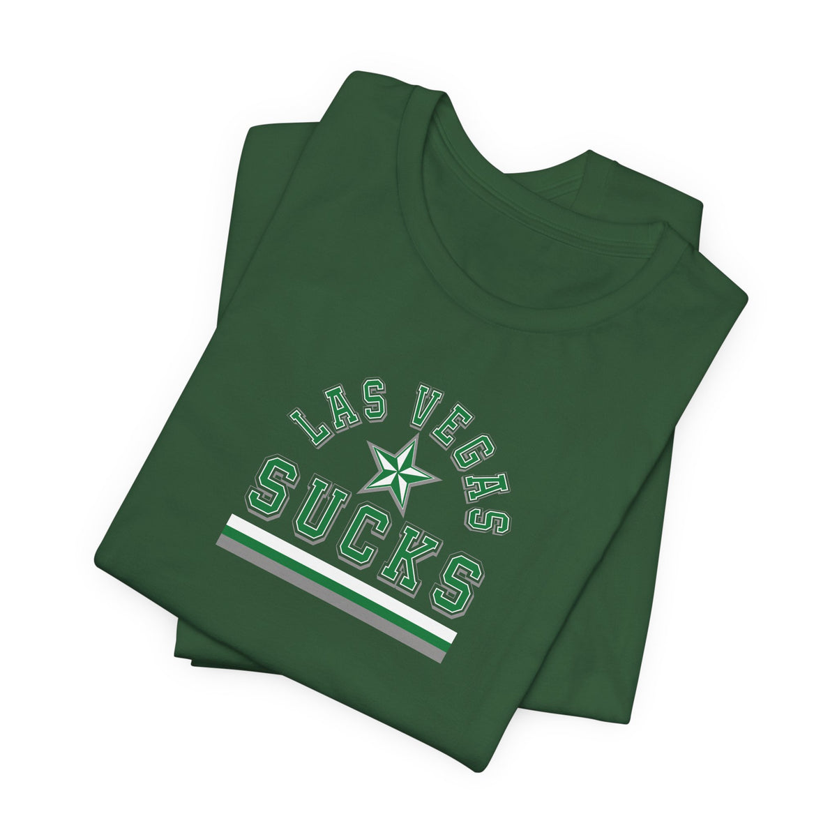 Las Vegas Sucks (for Dallas fans) - Unisex Jersey Short Sleeve Tee