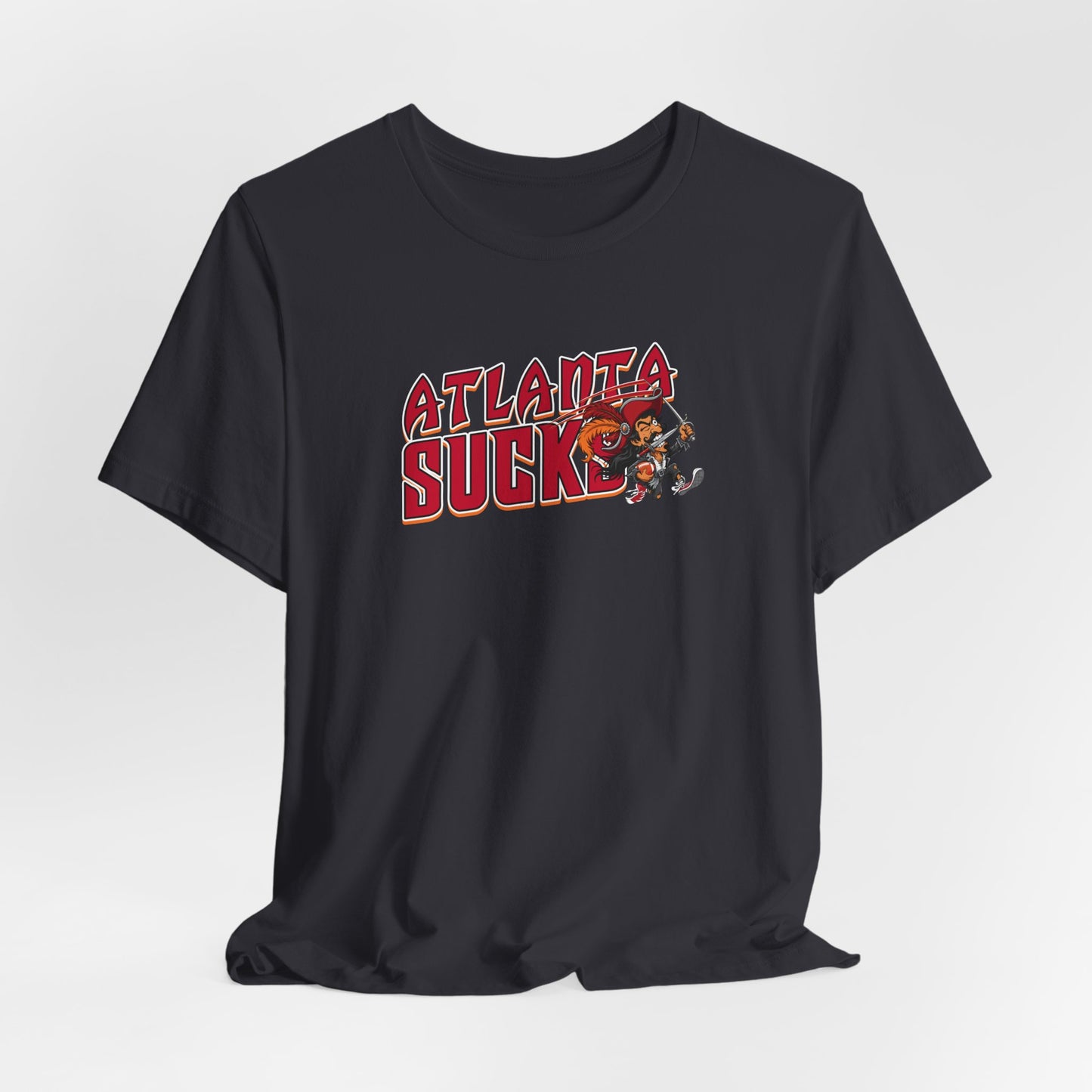 Atlanta Sucks (for Tampa Bay fans) - Unisex Jersey Short Sleeve Tee
