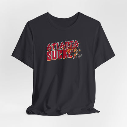 Atlanta Sucks (for Tampa Bay fans) - Unisex Jersey Short Sleeve Tee