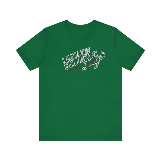 I Hate The Celtix (for Milwaukee fans) - Unisex Jersey Short Sleeve Tee