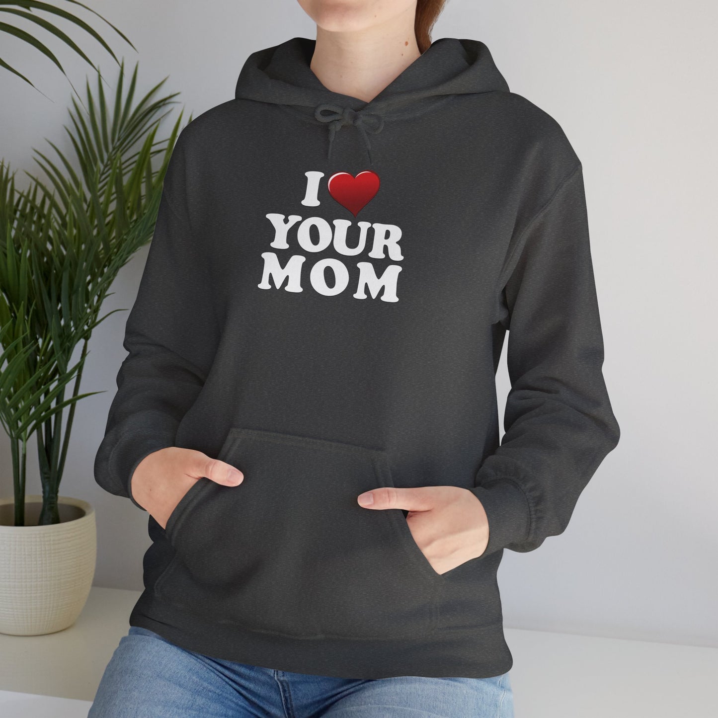 I ♥ Your Mom - Unisex Heavy Blend™ Hooded Sweatshirt