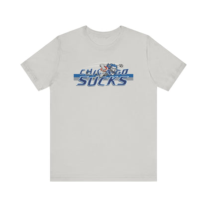 Chicago Sux (for Detroit fans) - Unisex Jersey Short Sleeve Tee