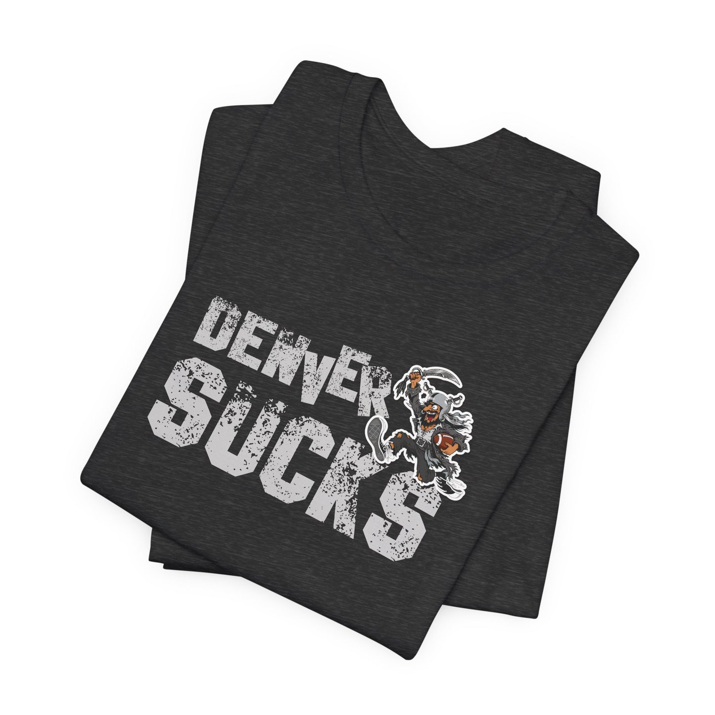 Denver Sux (for Las Vegas fans) - Unisex Jersey Short Sleeve Tee