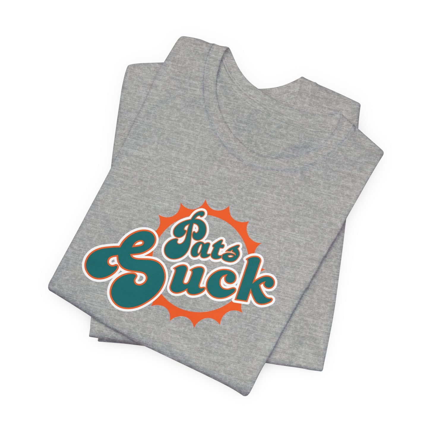 I Hate Patricks & Patricias, and all the pats (for Miami fans) - Unisex Jersey Short Sleeve Tee