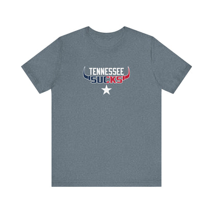 That Nashville Team Sux (for Houston fans) - Unisex Jersey Short Sleeve Tee