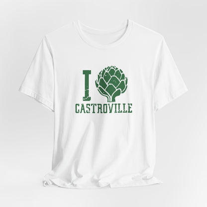 I Heartichoke Castroville (front only) - Unisex Jersey Short Sleeve Tee