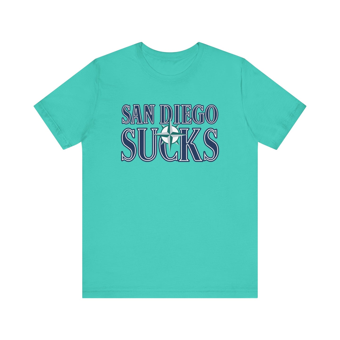 San Diego Sucks (for Seattle fans) - Unisex Jersey Short Sleeve Tee