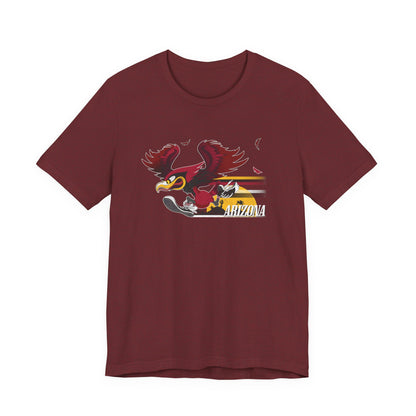 Gas Pump Cardinal (for Arizona fans) - Unisex Jersey Short Sleeve Tee