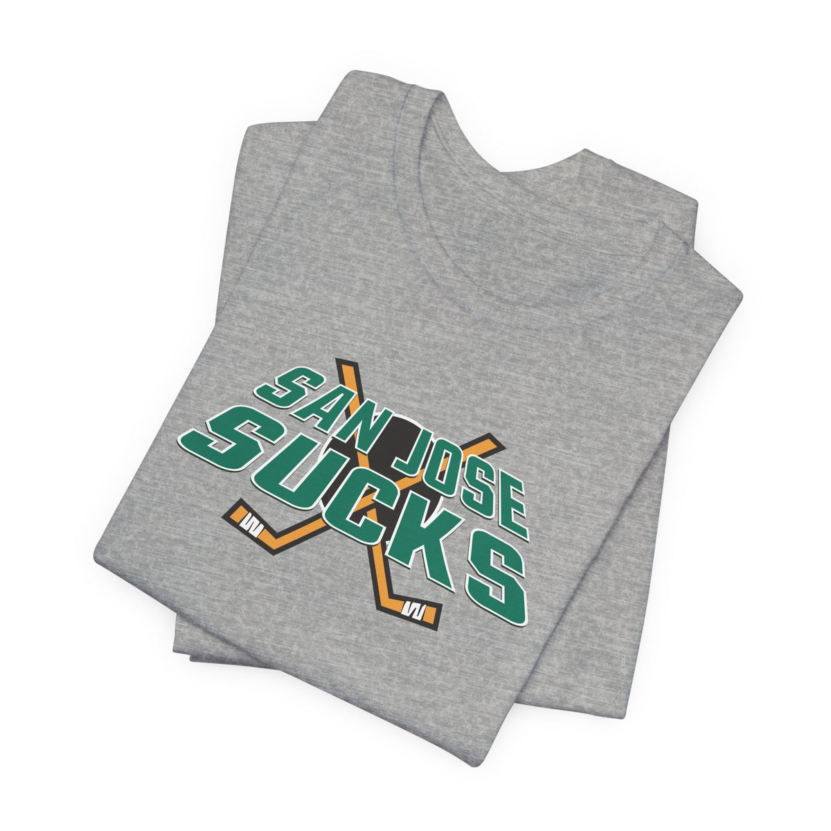 San Jose Sucks (Anaheim fans) - Unisex Jersey Short Sleeve Tee